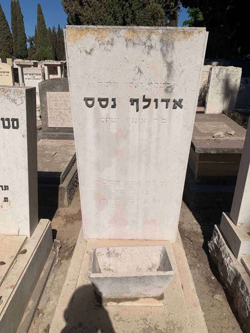 קברו של אדולף נסס