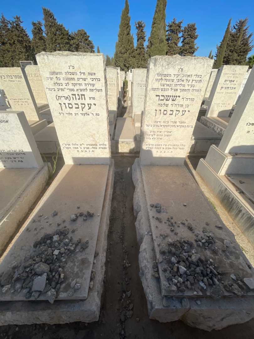 קברו של יששכר יעקבסון. תמונה 1
