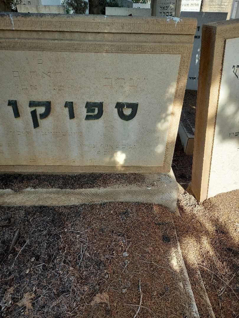 קברו של יעקב ספוקויני. תמונה 2