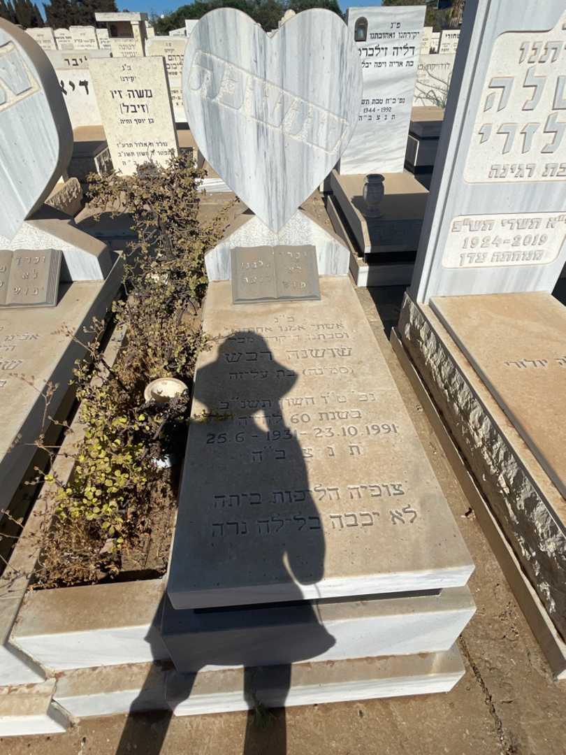קברו של שושנה "סמינה" דבש. תמונה 2