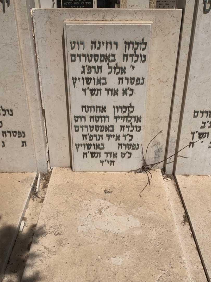 קברו של אדלהייד רוזטה רוט. תמונה 1