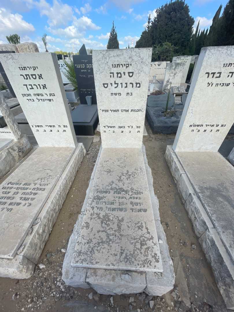 קברו של סימה מרגוליס