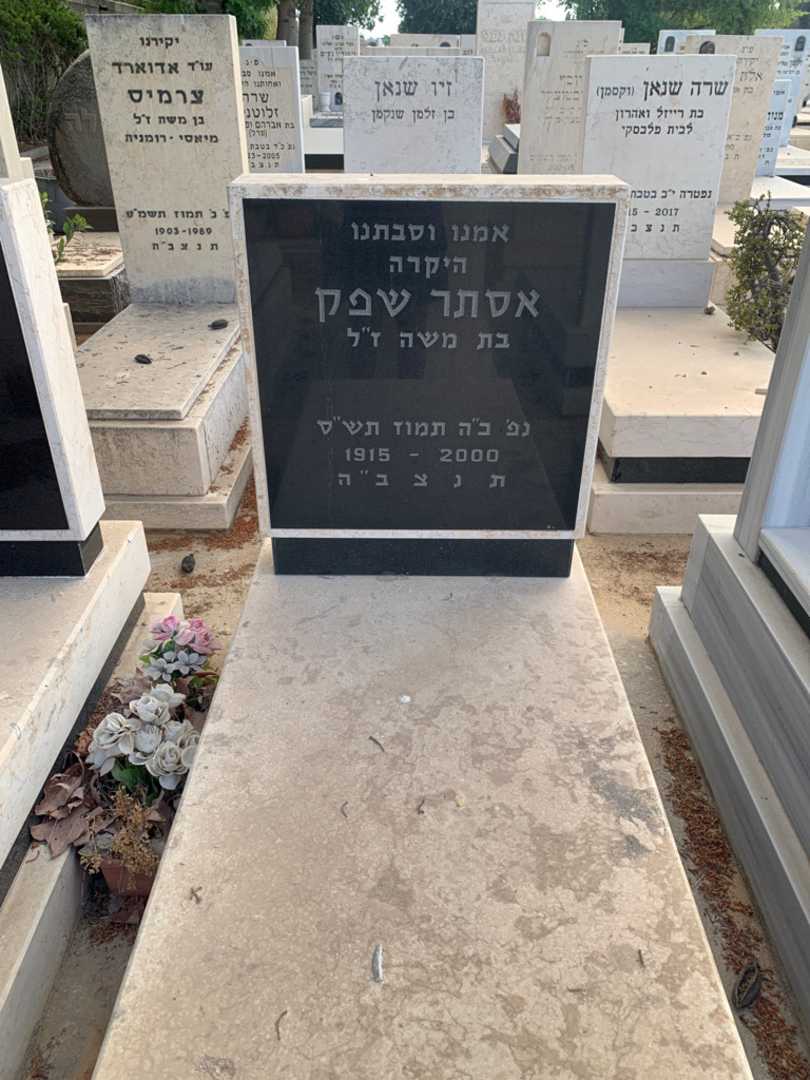 קברו של אסתר שפק