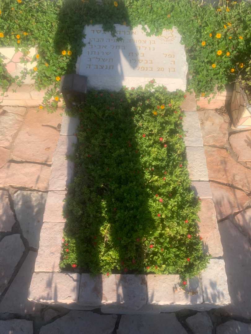 קברו של אבי "אברהם" גסר