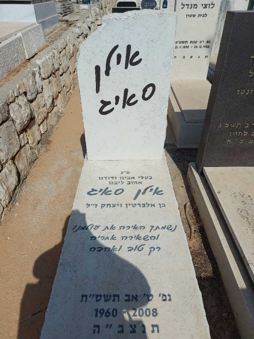 קברו של אילן סאיג