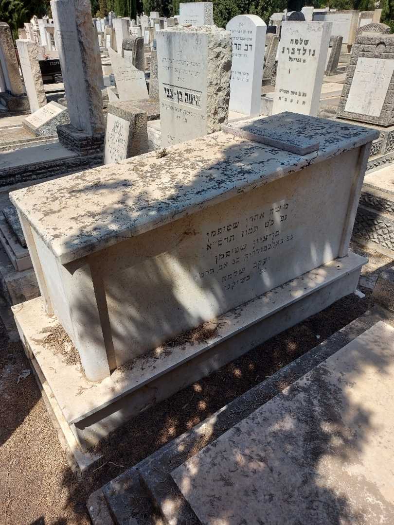 קברו של משה אהרן שטיפמן. תמונה 1