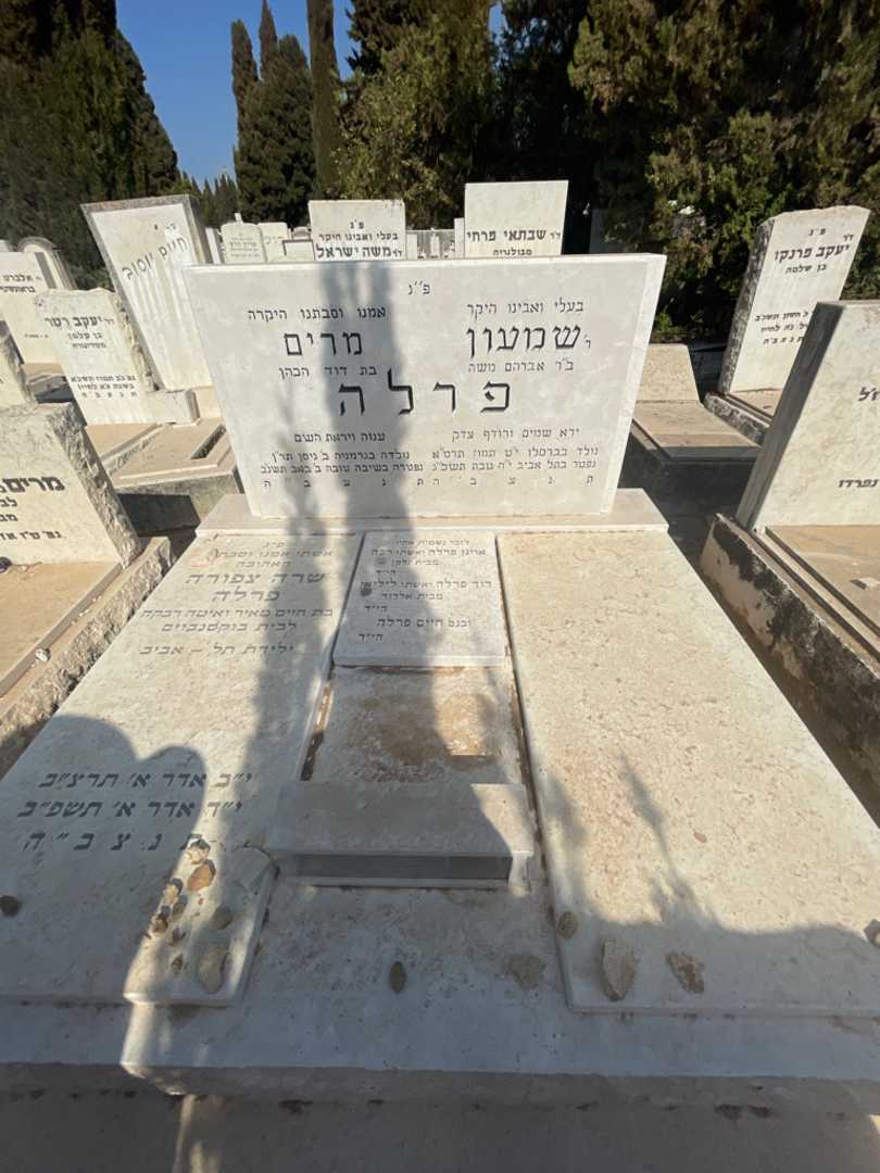 קברו של רכה פרלה. תמונה 1