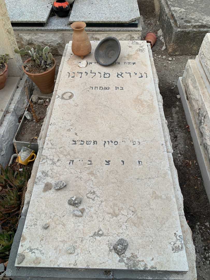 קברו של ונידא טולידנו