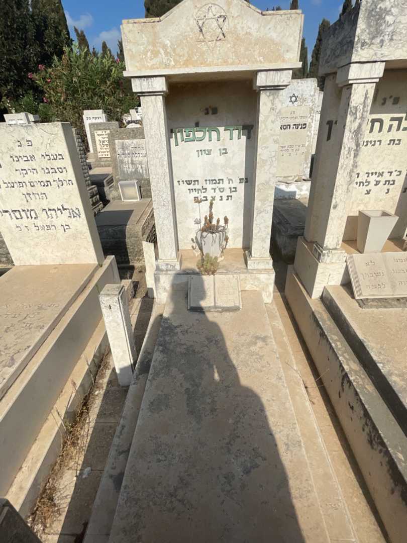 קברו של דוד חלפון. תמונה 2