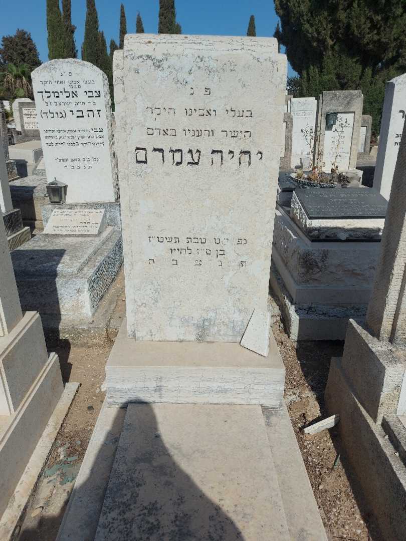 קברו של יחיה עמרם