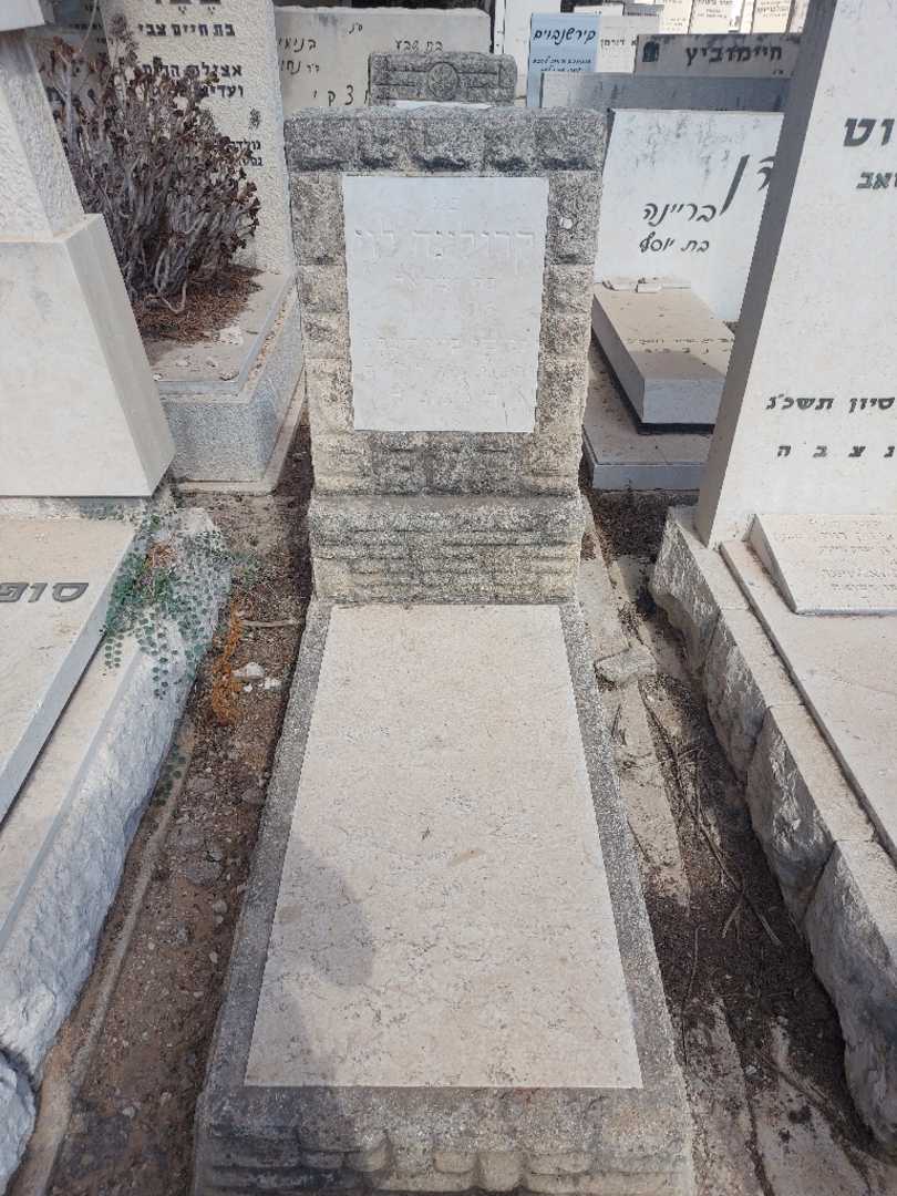 קברו של קרולינה לוי