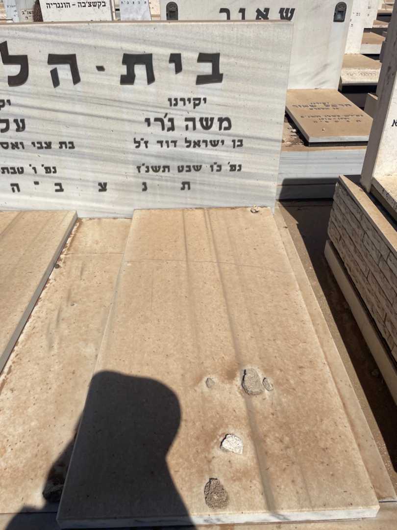 קברו של משה ג'רי בית-הלוי. תמונה 2