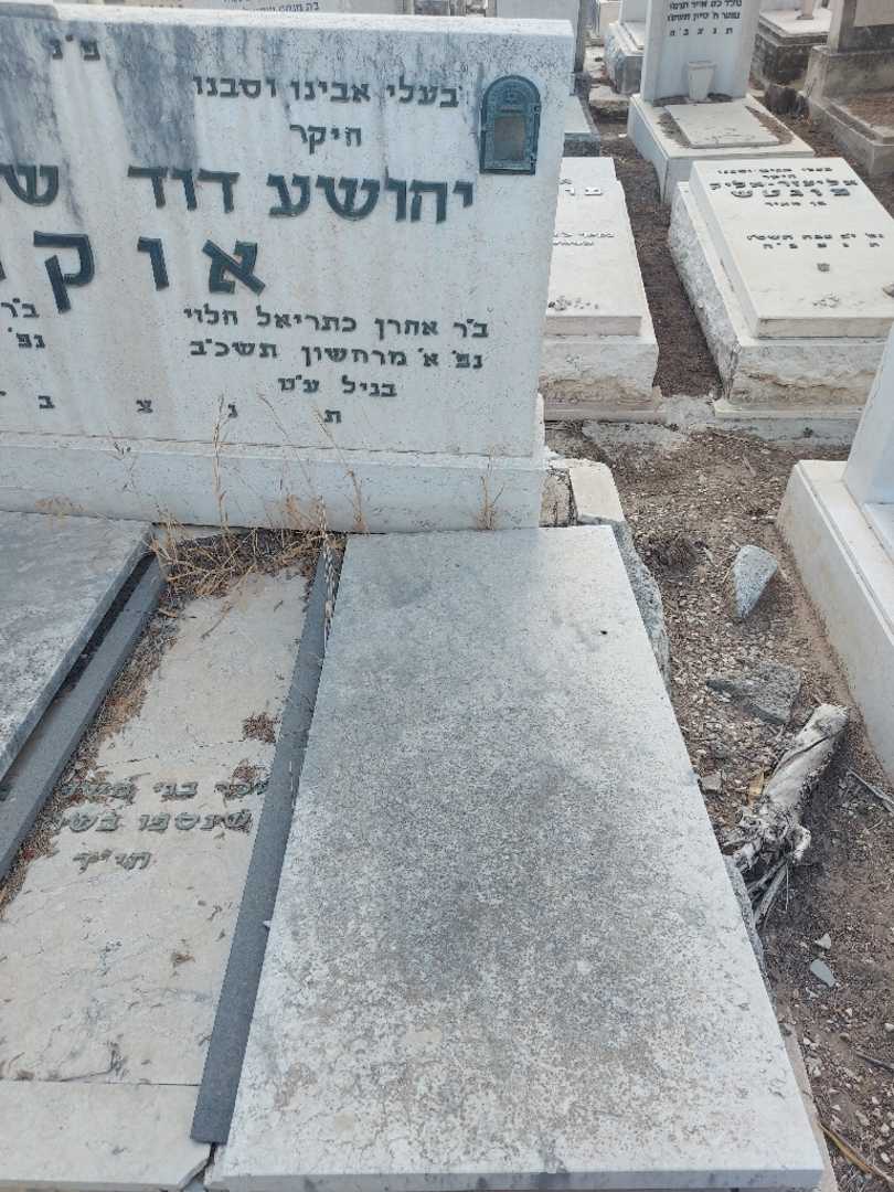 קברו של יהושע דוד אוקו. תמונה 1