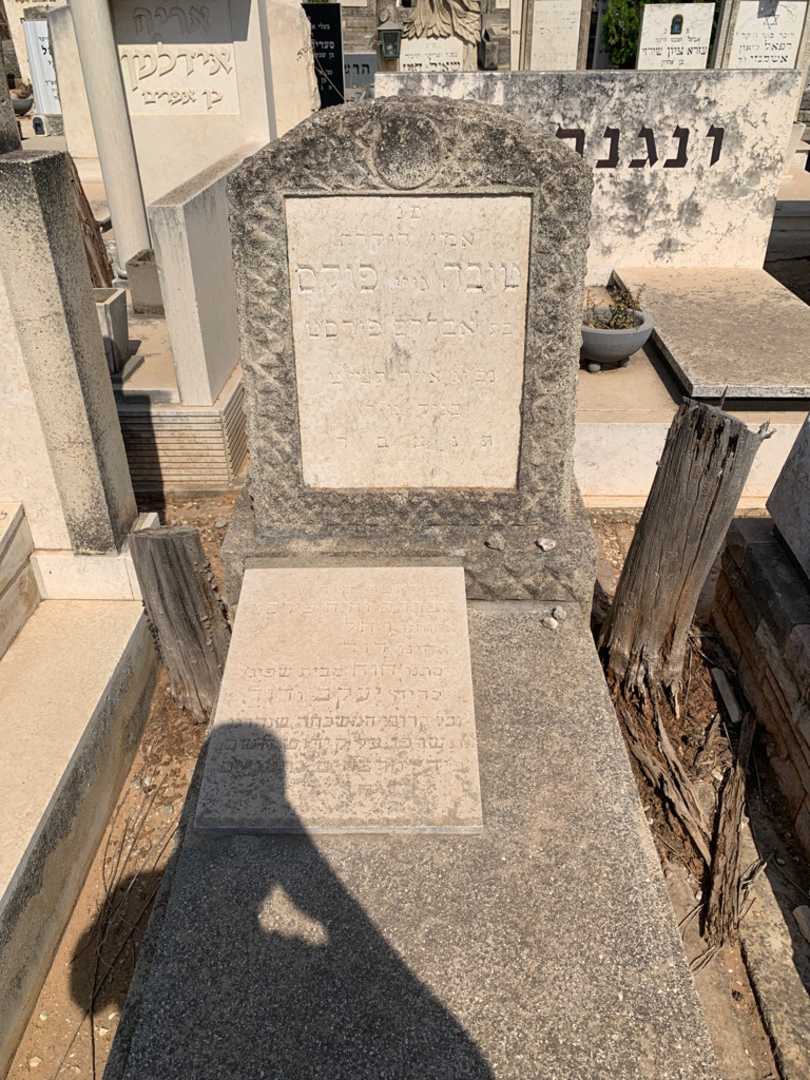 קברו של טובה "גיזי" פוקס