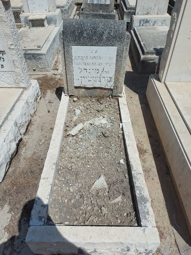 קברו של מינדל בורשטיין