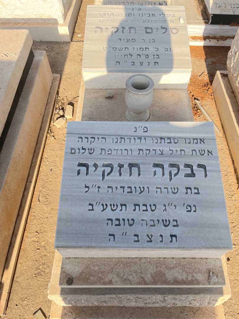 קברו של רבקה חזקיה