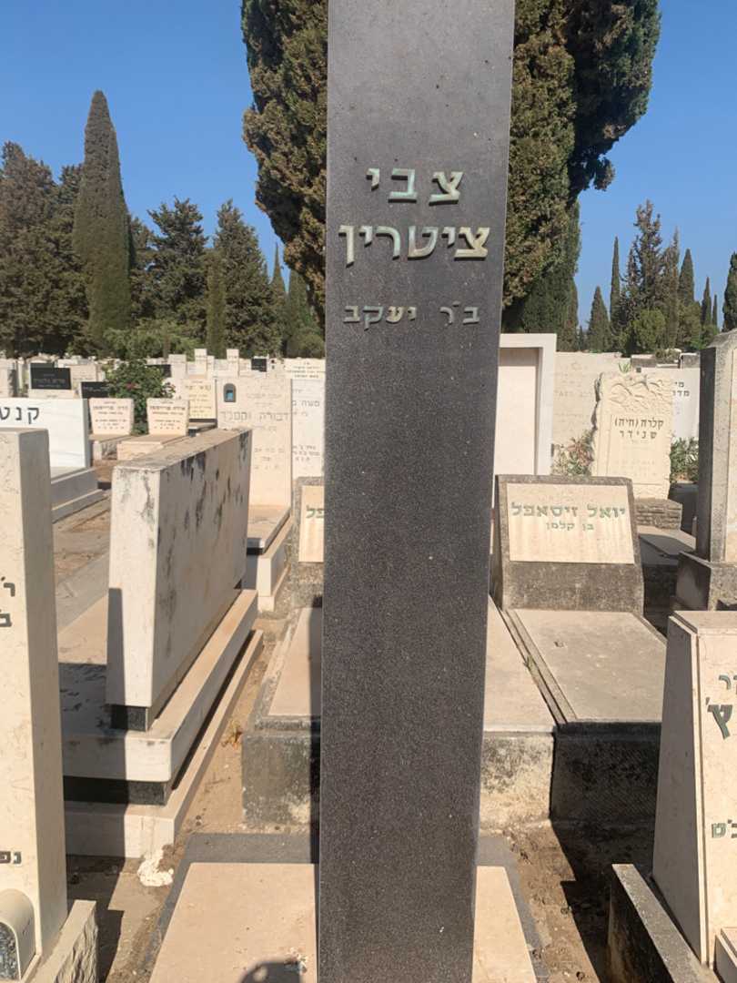 קברו של צבי ציטרין. תמונה 2