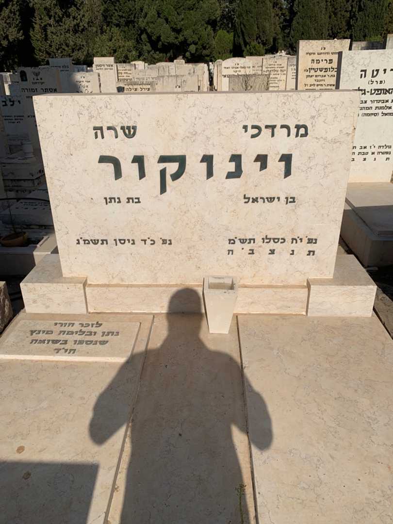 קברו של שרה וינוקור. תמונה 1