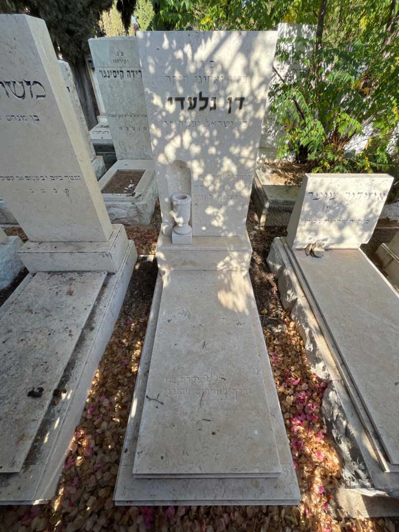 קברו של דן גלעדי