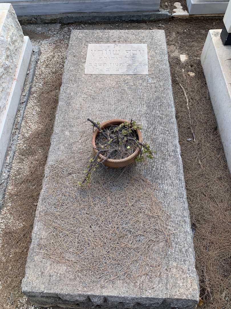 קברו של יוסף שוורץ