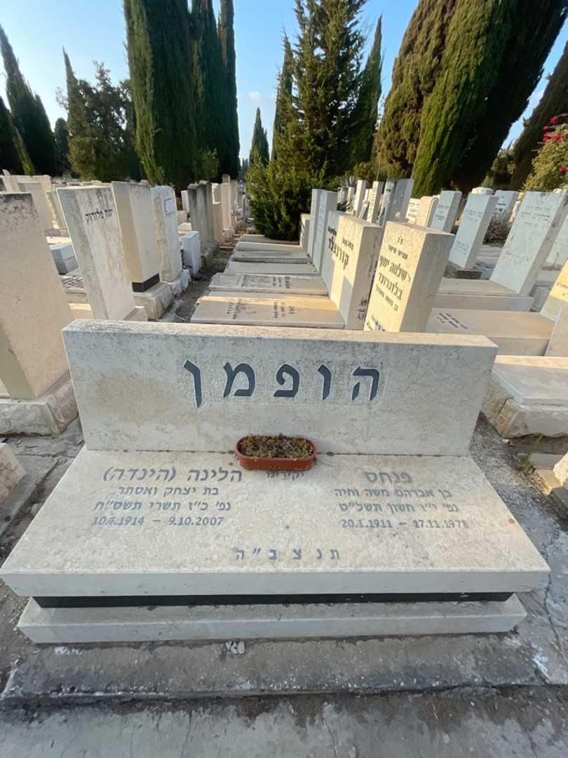 קברו של פנחס הופמן