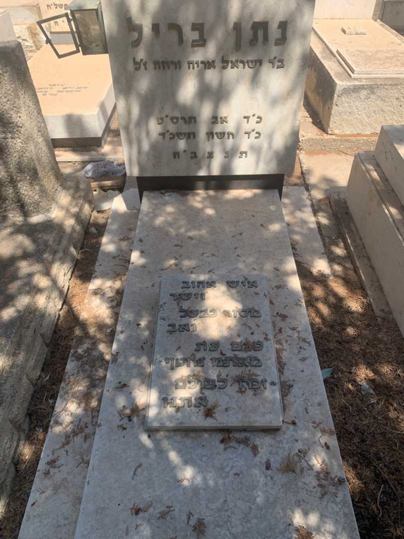 קברו של נתן בריל