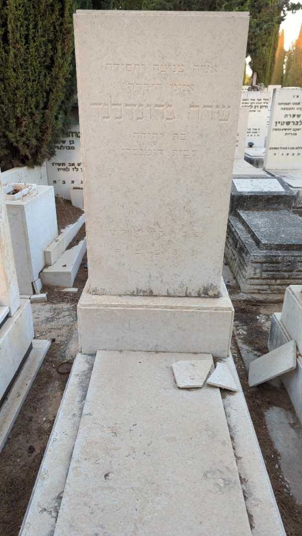 קברו של שרה גרונדלנד
