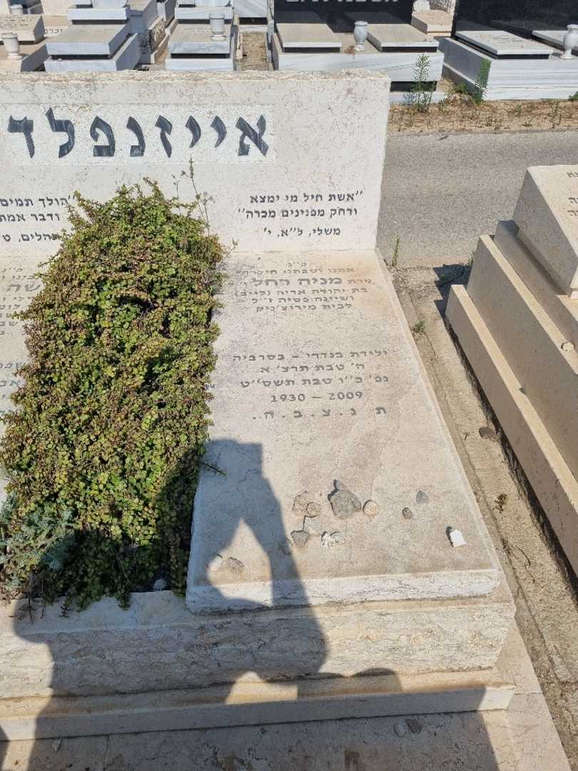 קברו של רחל אייזנפלד. תמונה 2