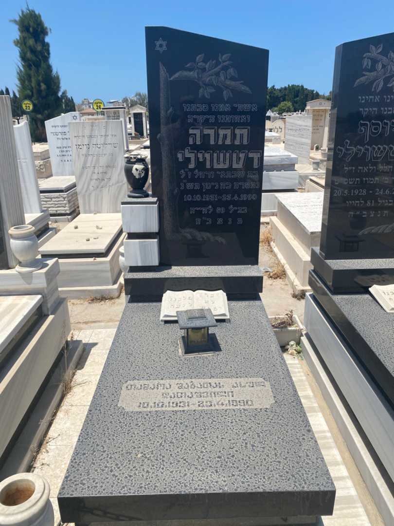 קברו של תמרה דטשוילי. תמונה 2