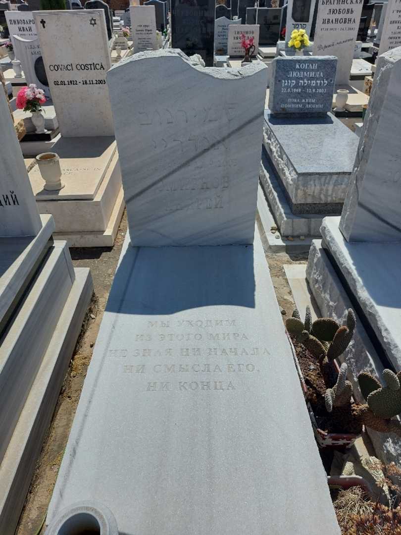 קברו של אנדריי סמירנוב. תמונה 1