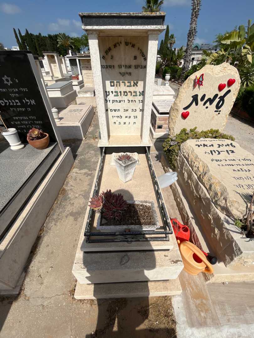 קברו של אברהם אברמוביץ. תמונה 1