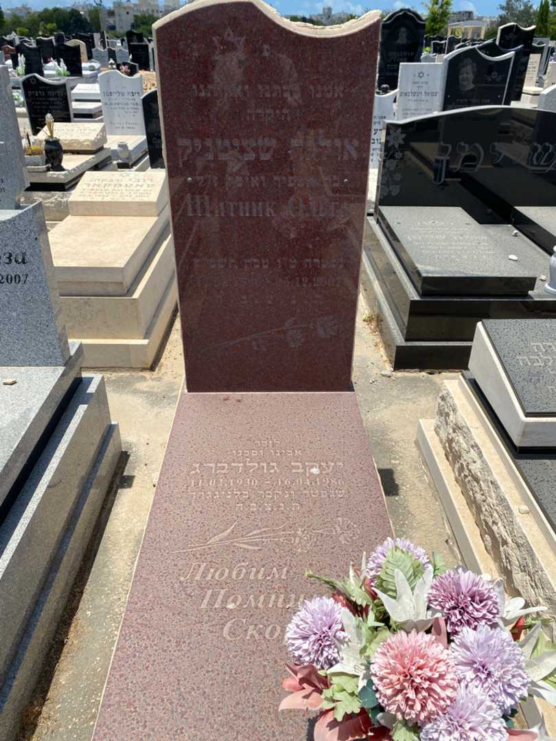 קברו של יעקב גולדברג. תמונה 1