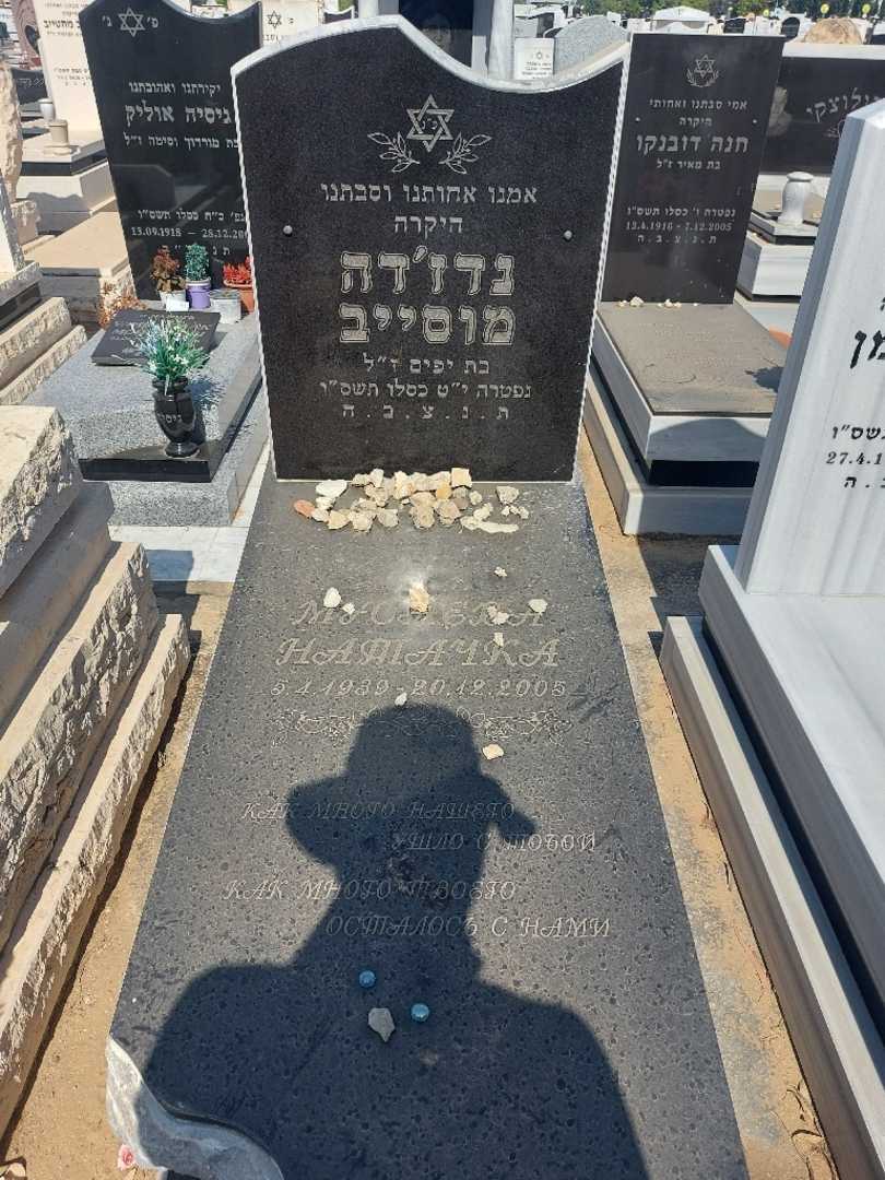 קברו של נדז'דה מוסייב. תמונה 1