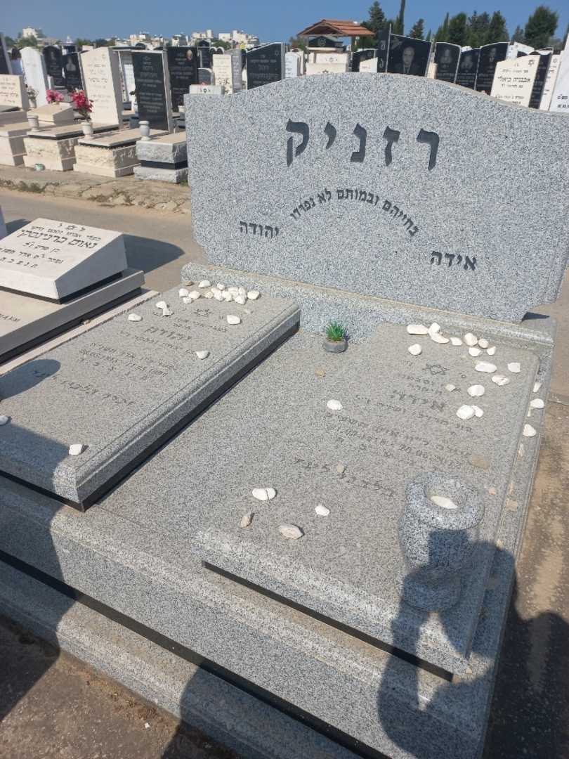קברו של אידה רזניק. תמונה 2