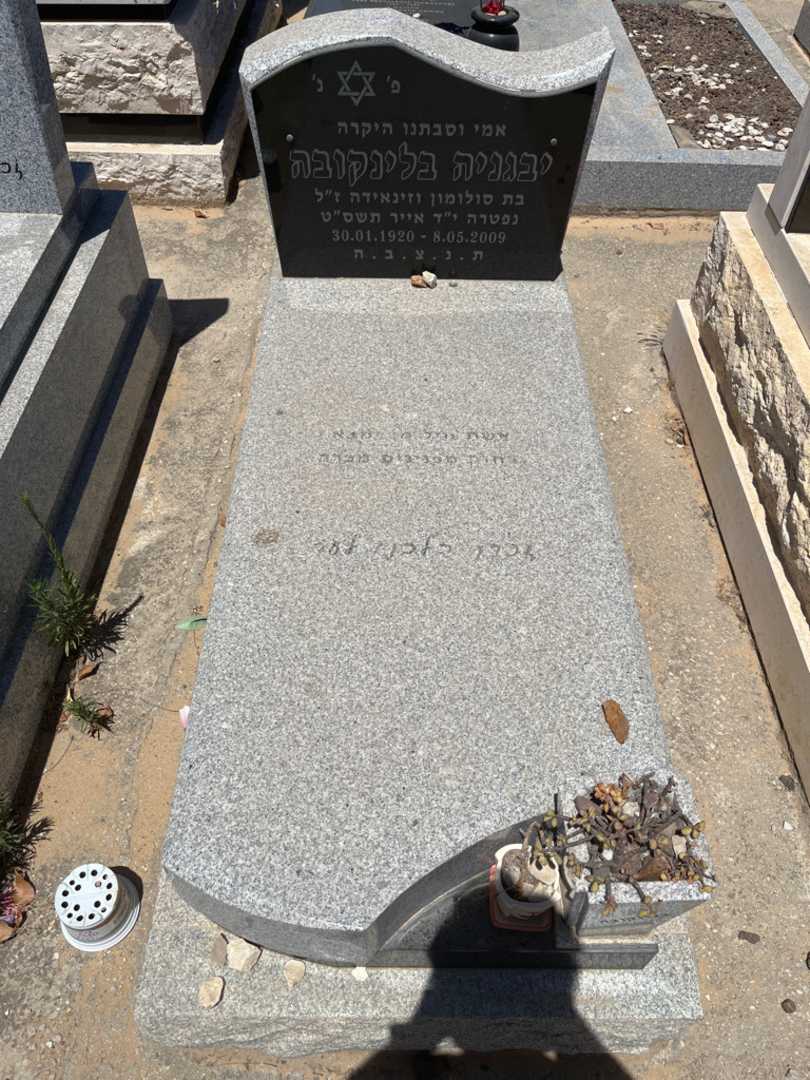 קברו של יבגניה בלינקובה. תמונה 1