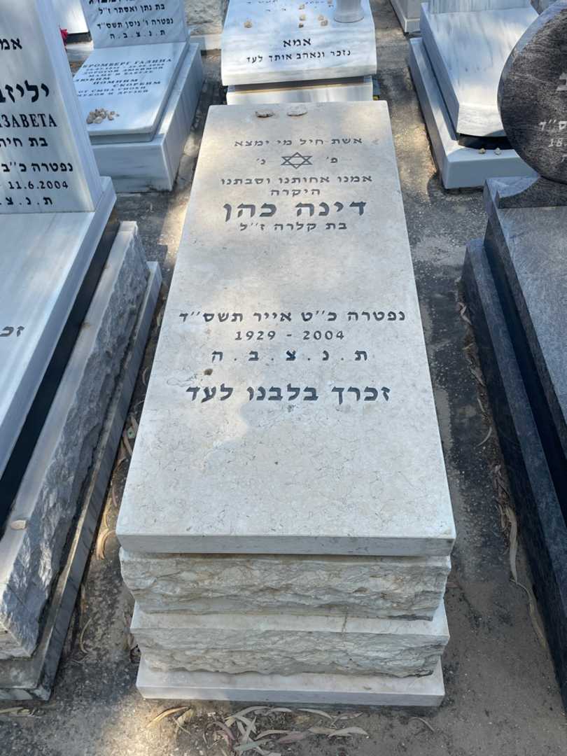 קברו של דינה כהן. תמונה 1