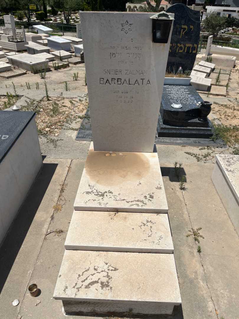 קברו של ברבלטה שנייר זרמן. תמונה 1