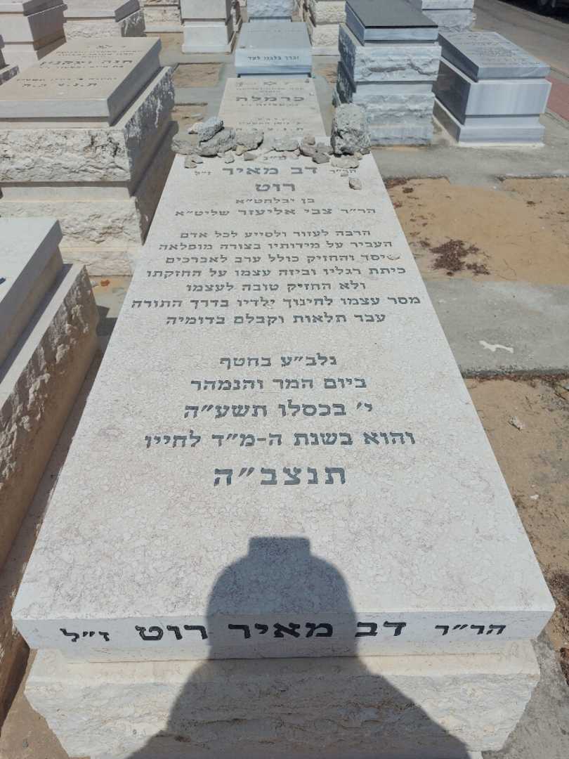 קברו של דב מאיר רוט. תמונה 1