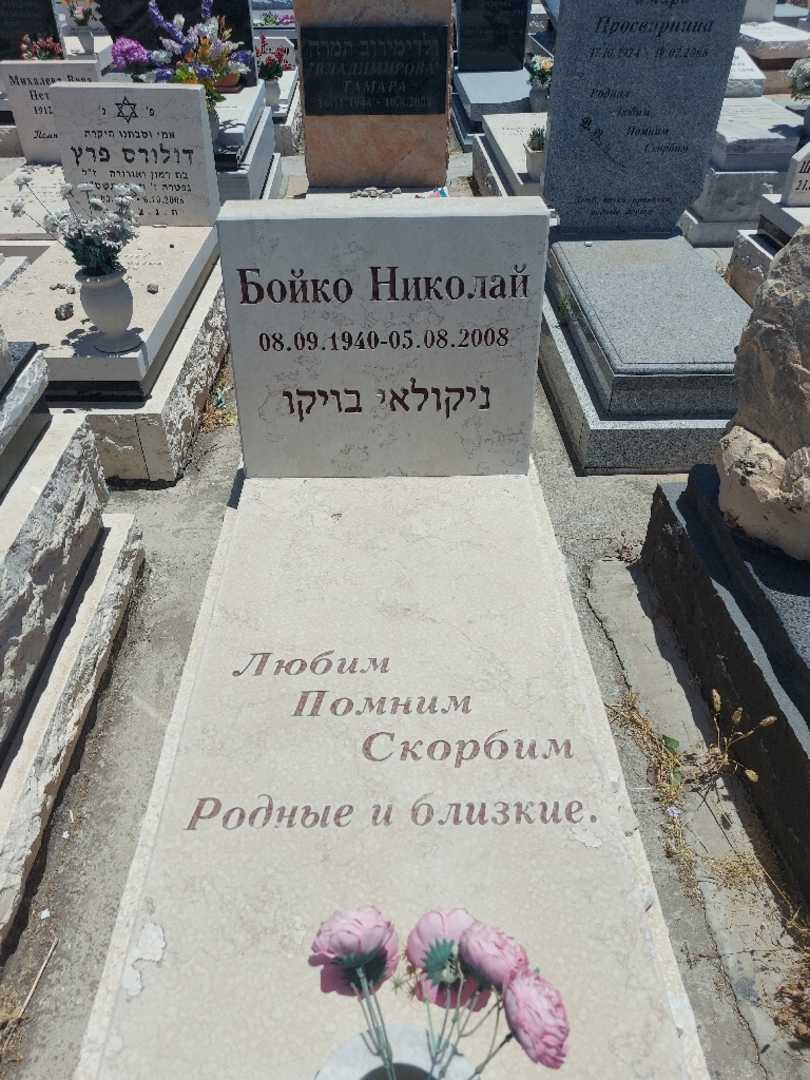 קברו של ניקולאי בויקו. תמונה 1