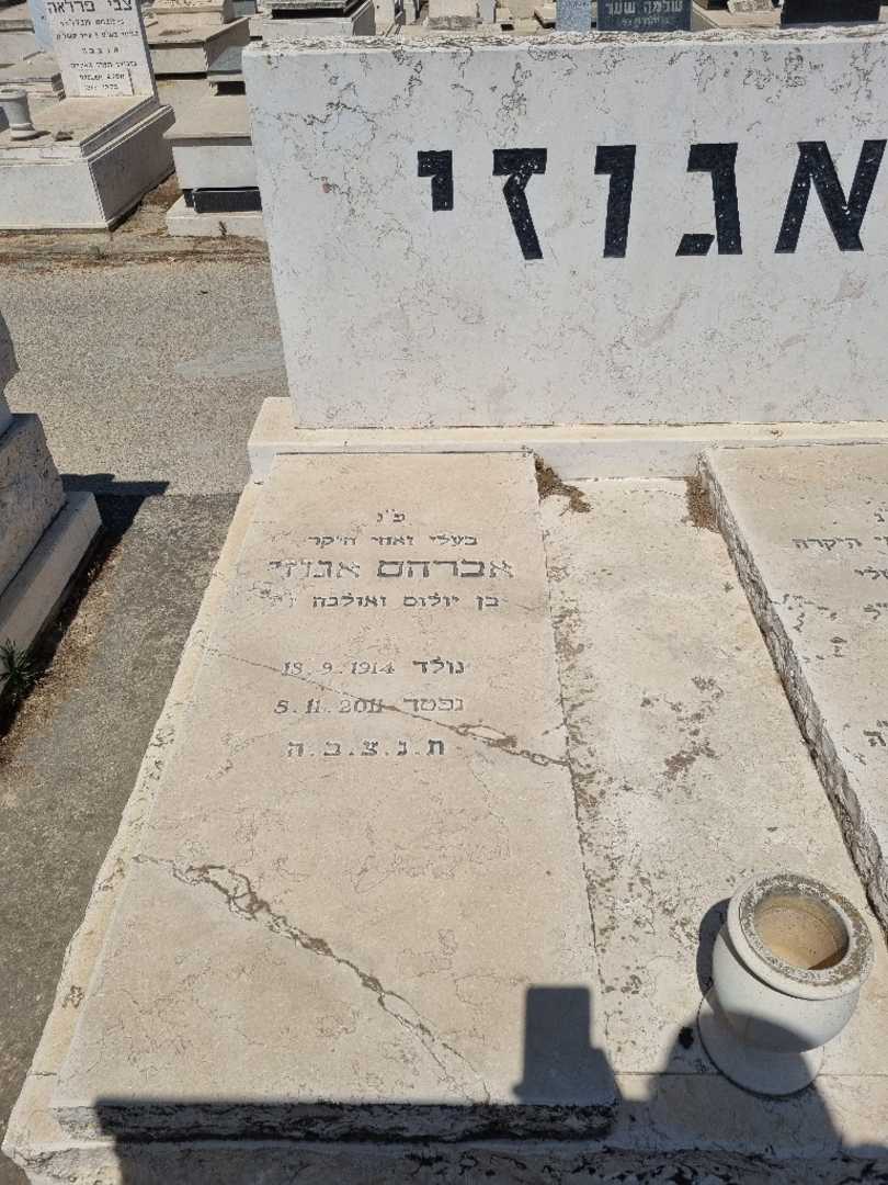 קברו של אברהם אגוזי. תמונה 2