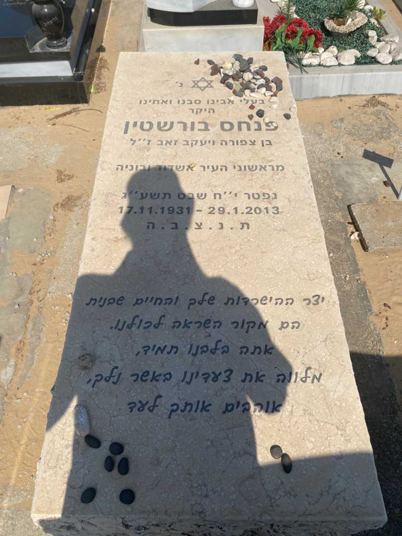 קברו של פנחס בורשטין. תמונה 1