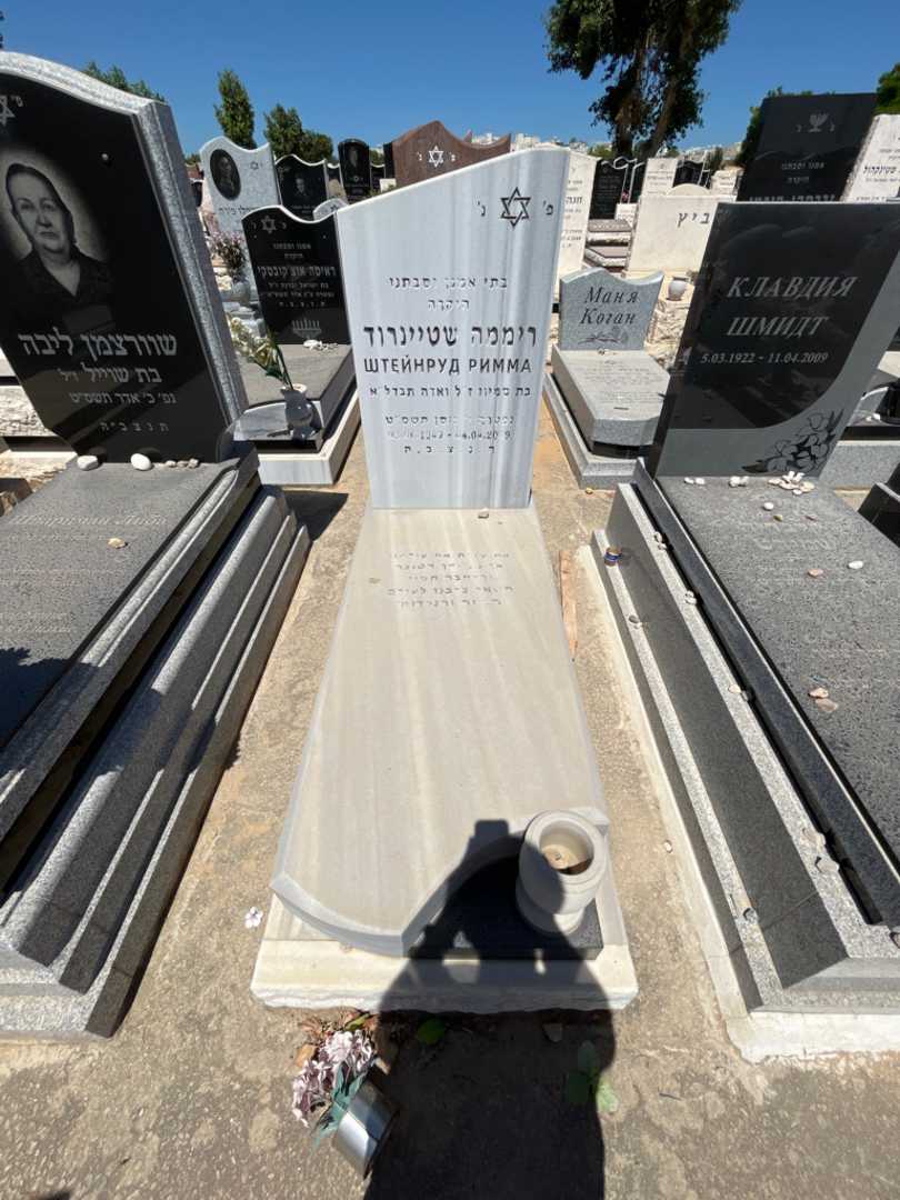 קברו של ריממה שטיינרוד. תמונה 1