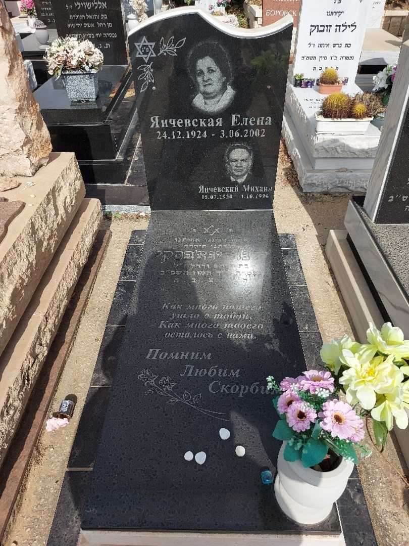 קברו של ילנה יאנצ'בסקי. תמונה 1