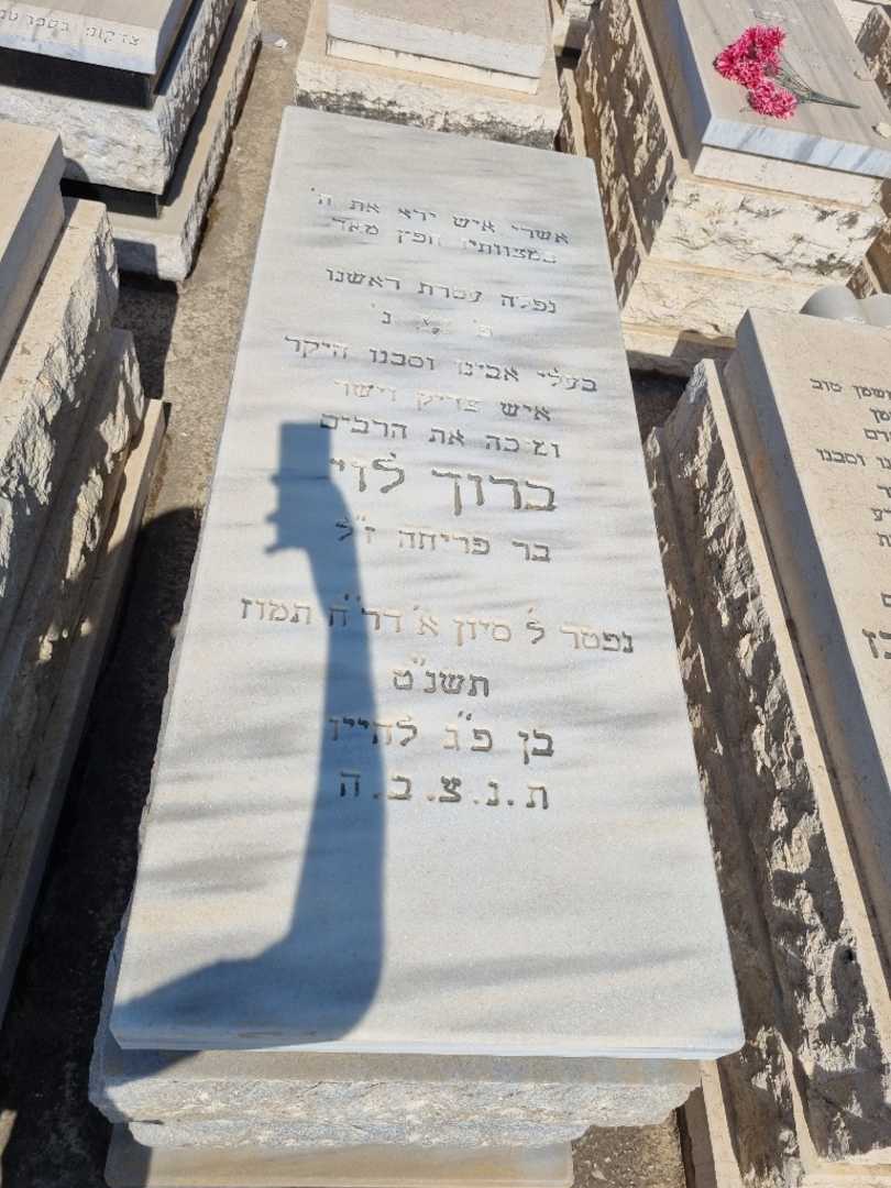 קברו של ברוך לוי. תמונה 1