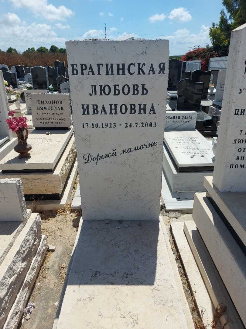 קברו של ליובוב ברגינסקי. תמונה 1