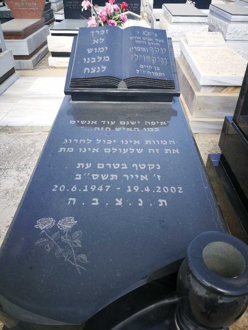 קברו של יוסף "אומרי" נניקישוילי. תמונה 1