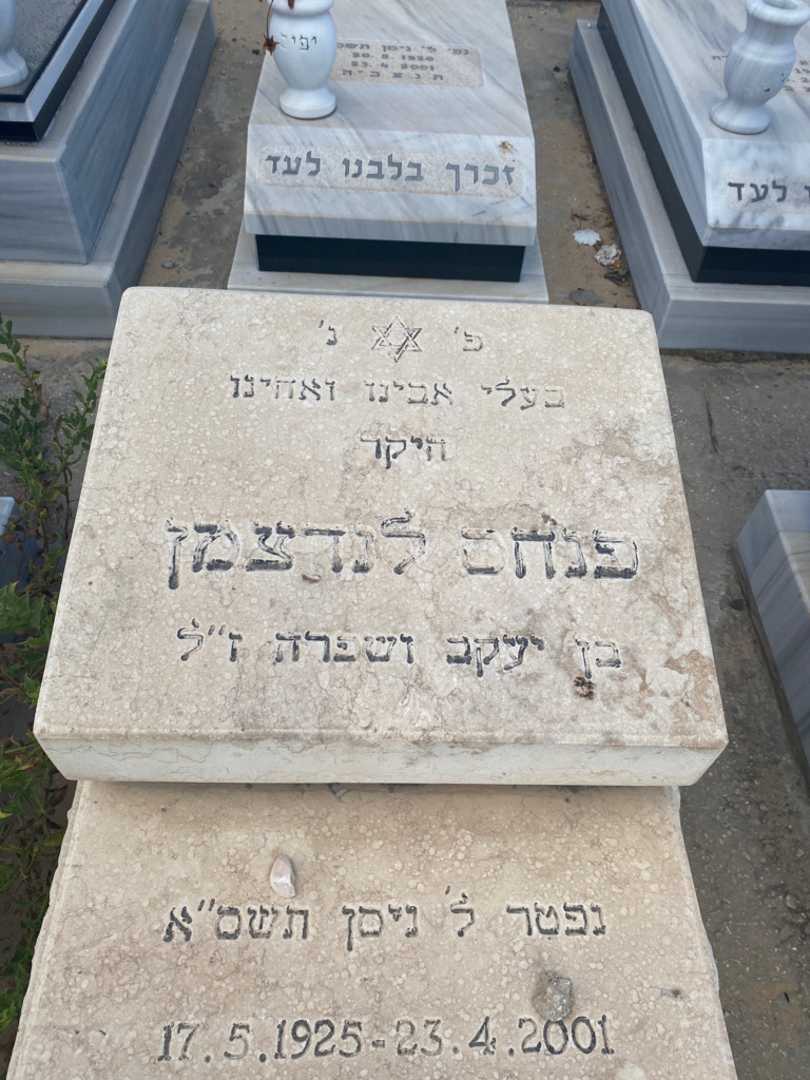 קברו של פנחס לנדצמן. תמונה 4