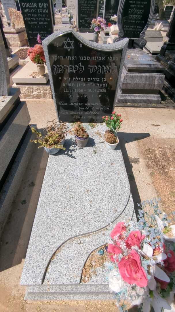 קברו של לאוניד ליברמן. תמונה 2