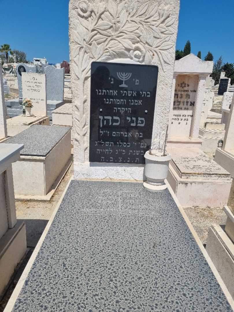 קברו של פני כהן. תמונה 2