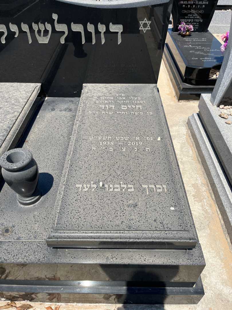 קברו של חיים דוד דזורלשוילי. תמונה 1